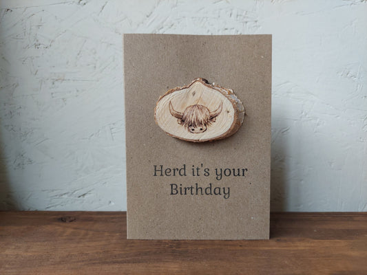 Rustic Birthday Cards