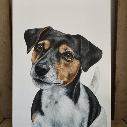 Small Pet Portrait Canvas
