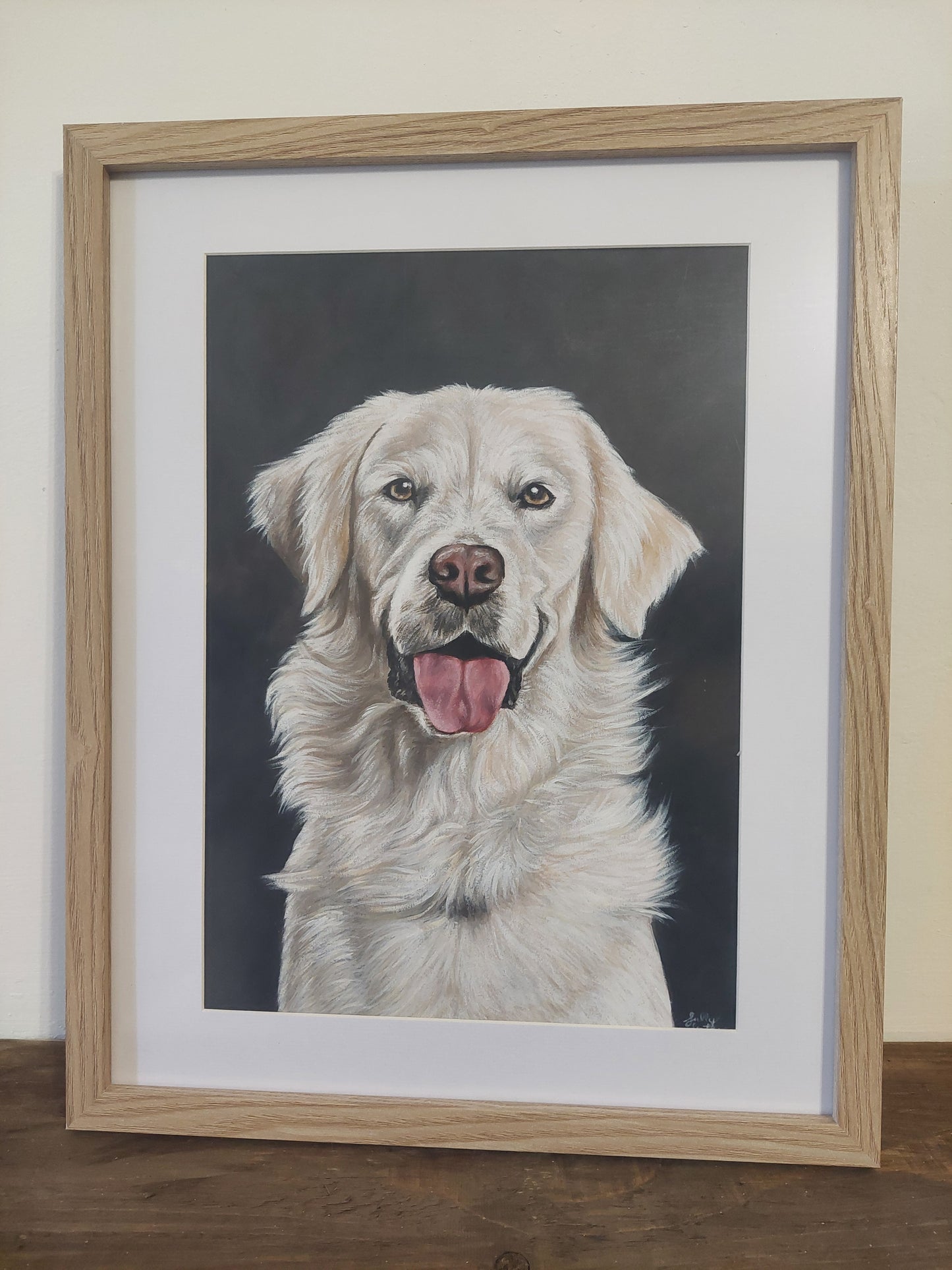 Custom Pet Portrait Card