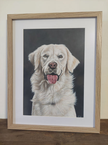 Pet Portrait Canvas Panel
