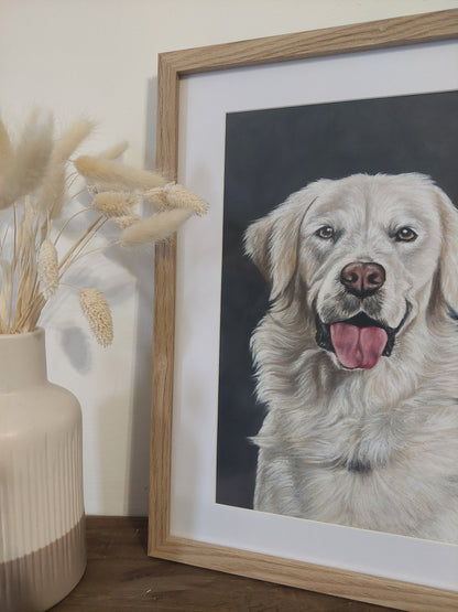 Pet Portrait Canvas Panel