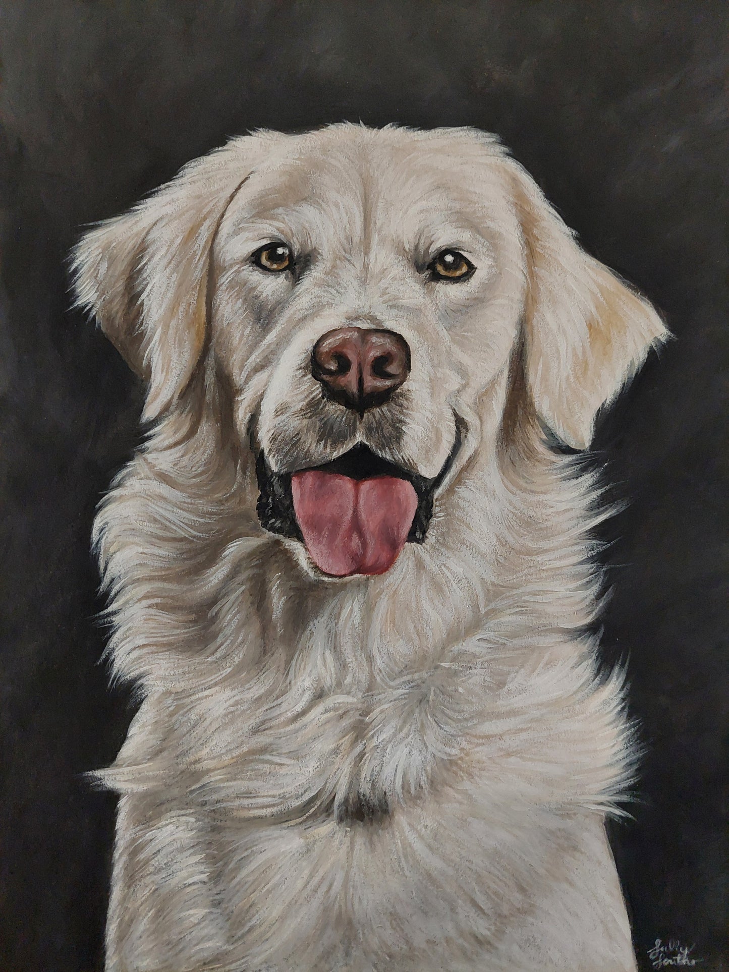 Custom Pet Portrait Card