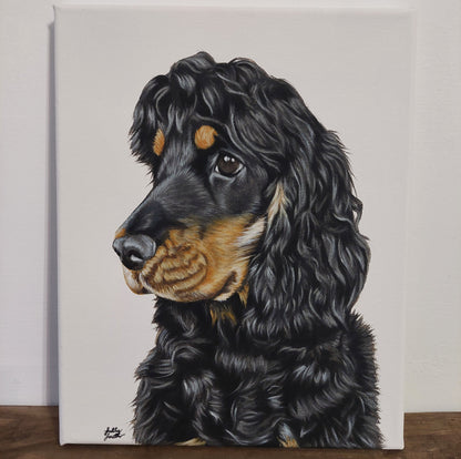 Small Pet Portrait Canvas