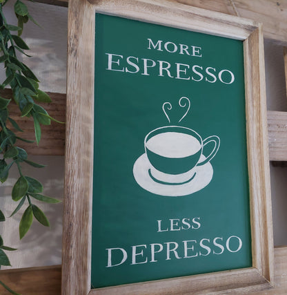 More Espresso Less Depresso