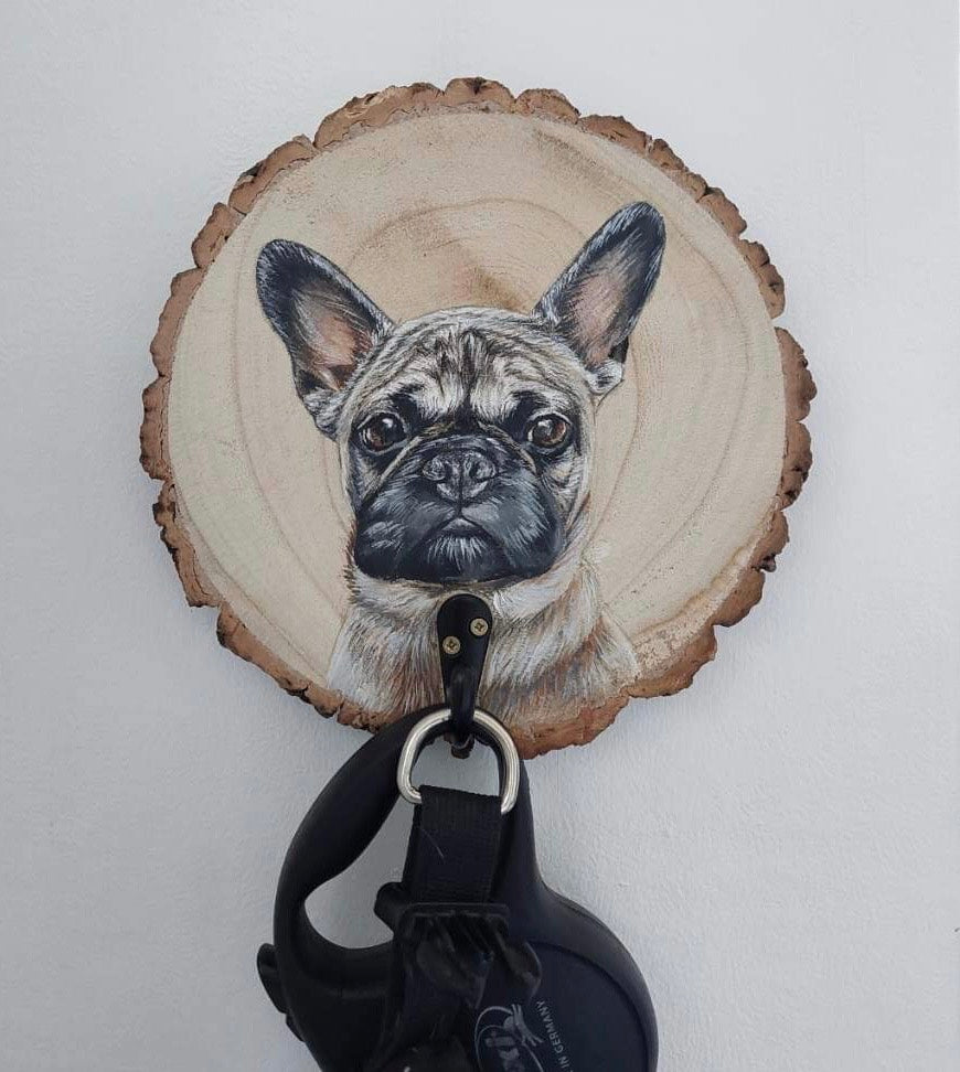 Custom Pet Portrait Lead Holder (Small)
