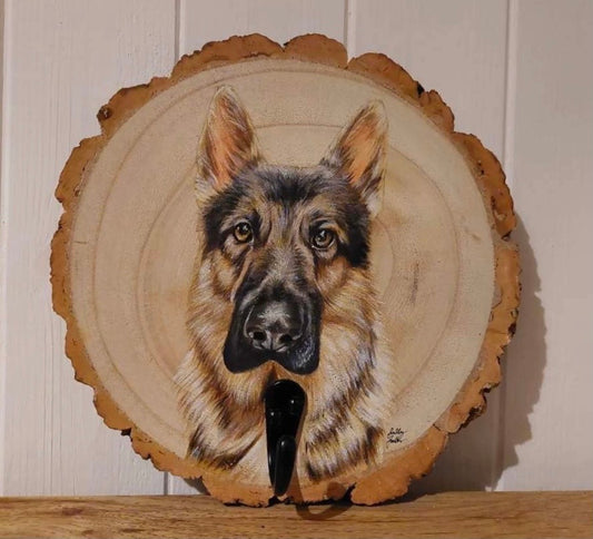 Custom Pet Portrait Lead Holder (Small)