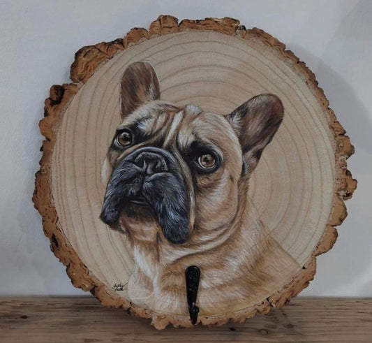 Custom Pet Portrait Lead Holder (Medium)