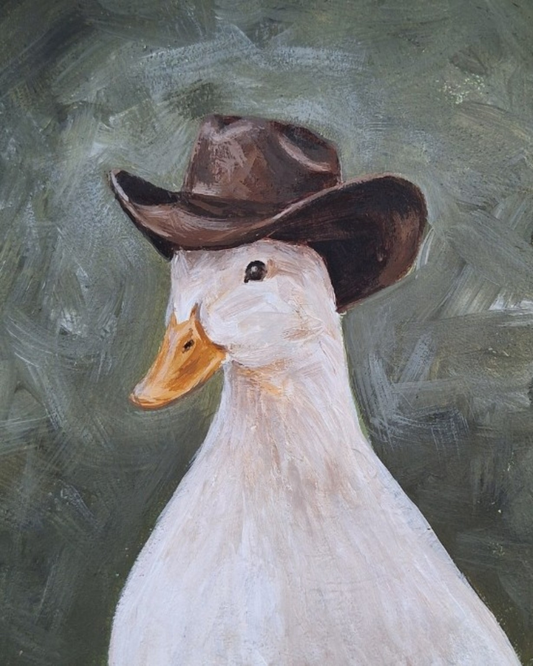 Howdy Duck - Print