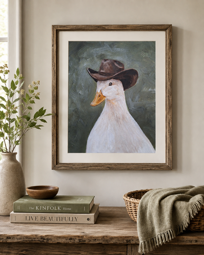 Howdy Duck - Print