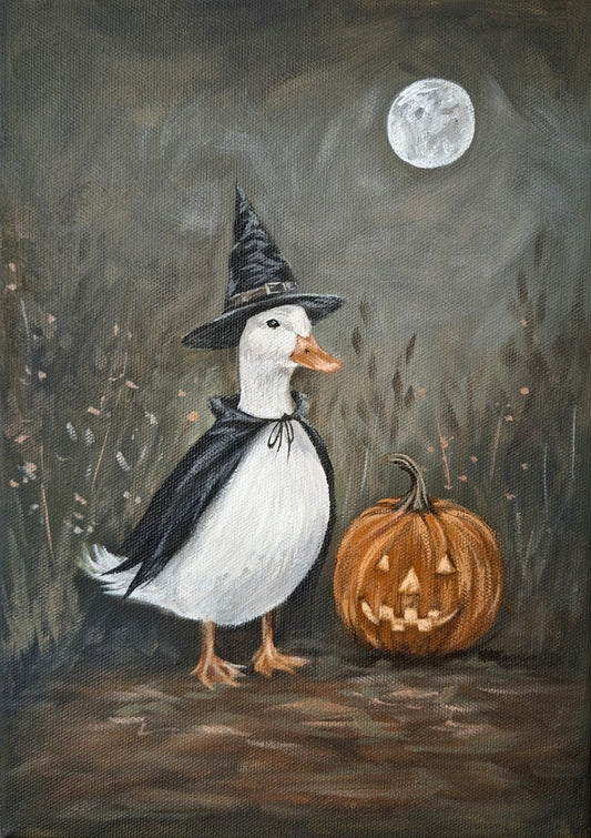 The Witching Duck Print