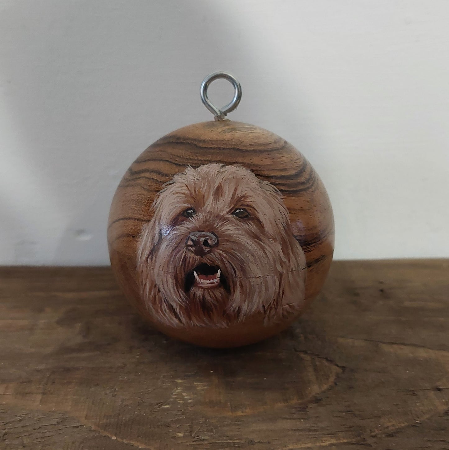 Pet Portrait Christmas Bauble
