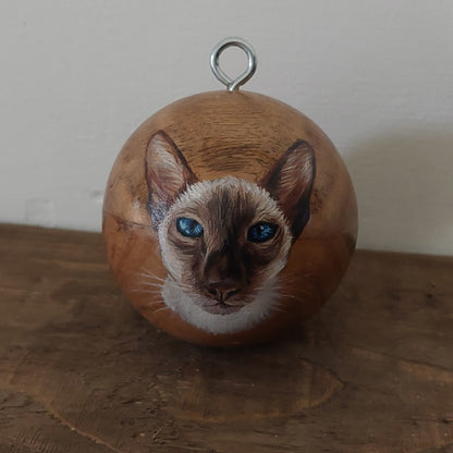 Pet Portrait Christmas Bauble